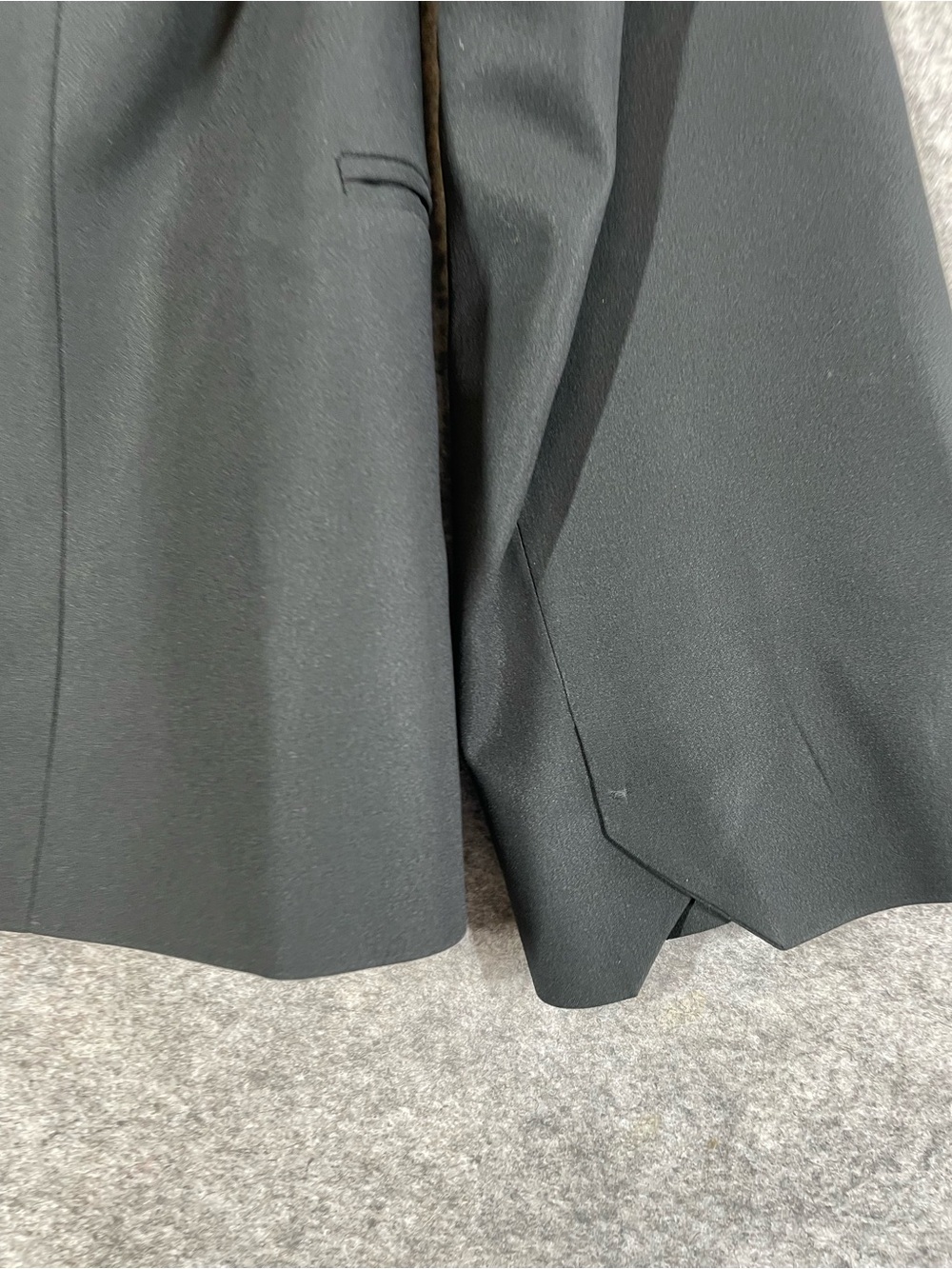 Zadig & Voltaire Ved’y Solar Black Blazer 40 Rhinestone Starburst Designer - Picture 10 of 16